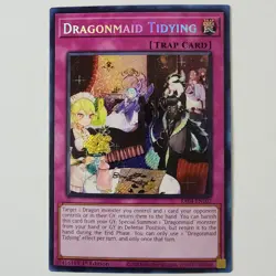 Dragonmaid Tidying - RA04-EN102 - NM - Secret Rare - 1st ed - Yugioh - Image 1
