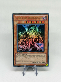 Grapha, Dragon Lord of Dark World SDGU-EN001 Ultra Rare 1st Edition YuGiOh - Image 1