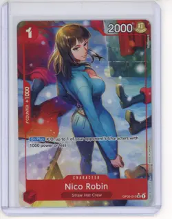 Nico Robin OP05-010 UC Parallel Alt 2024 PRB-01 English One Piece Card Game - Image 1