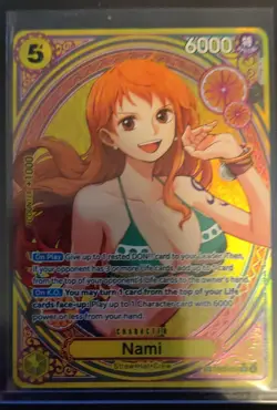 Nami (053) (SP) EB03-053 Extra Booster: One Piece Heroines Edition Foil - Image 2