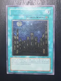 Dark City Ultimate Rare Italian No Name Misprint Mod Play Yu-Gi-Oh! POTD-IT048 - Image 1