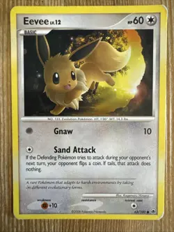 Eevee - 63/100 - Pokemon Majestic Dawn Non-Holo Card HP - Image 1