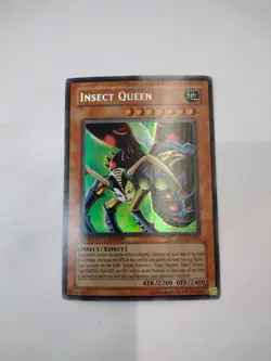 YUGIOH INSECT QUEEN CT1-EN005 SECRET Rare Limited Edition - Image 1