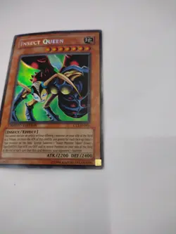 YUGIOH INSECT QUEEN CT1-EN005 SECRET Rare Limited Edition - Image 3