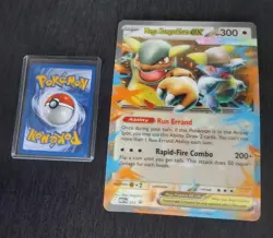 Pokemon Mega Kangaskhan EX 025 Black Star Promo Jumbo Card W/Top Loader Mint 💎 - Image 1