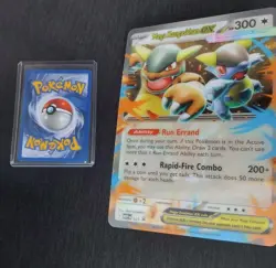 Pokemon Mega Kangaskhan EX 025 Black Star Promo Jumbo Card W/Top Loader Mint 💎 - Image 2