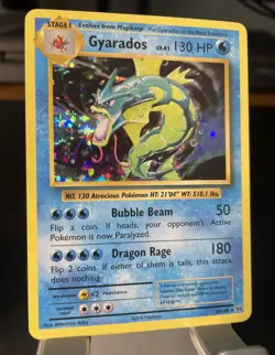 Gyarados 34/108 Holo Rare XY Evolutions Holo Pokemon Card NM - Image 1