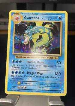 Gyarados 34/108 Holo Rare XY Evolutions Holo Pokemon Card NM - Image 2