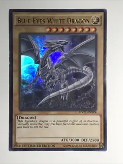 Yu-Gi-Oh Blue-Eyes White Dragon MVP1-ENSV4 Ultra Rare Limited Edition - Image 2