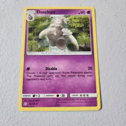 Dusclops 84/236 Sun & Moon Cosmic Eclipse Uncommon Pokemon Card 2019 - Image 1