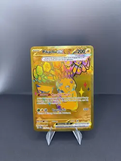 Pokemon TCG Pikachu EX Hyper Rare Card 179/131 Prismatic Evolutions - Image 1