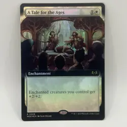 Magic MTG Wilds of Eldraine A Tale for the Ages Extended Art Foil R0328 NM/NP - Image 1
