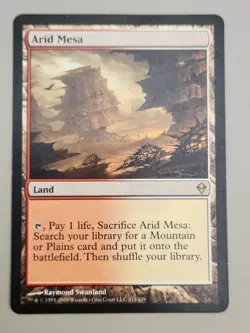 MTG Zendikar Arid Mesa | 211/249 | Regular Rare - Image 1