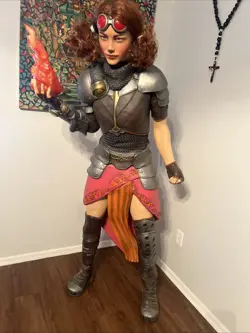 Magic the Gathering Chandra Nalaar 6ft Life Size Statue Display - Image 1