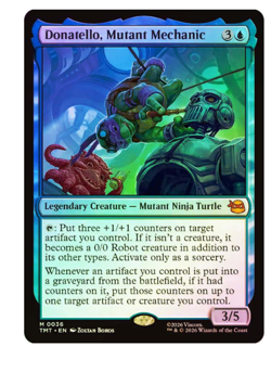 Donatello, Mutant Mechanic - Foil Teenage Mutant Ninja Turtles MTG - Image 1