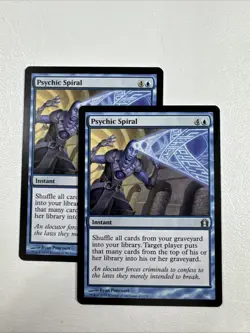X2 Psychic Spiral - Return to Ravnica Regular #47 LP MTG - Image 1