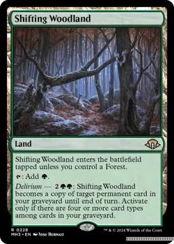 Shifting Woodland [MH3 - 228] - NM [Normal] TCG MTG - Image 1