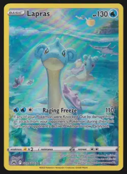 2023 Sword & Shield Series - Crown Zenith - Galarian Gallery Lapras Rare Holo - Image 1