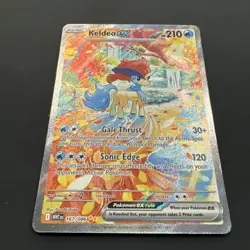 Pokemon Keldeo Ex 167/086 Sv: White Flare Holo Special Illustration Rare - Image 2