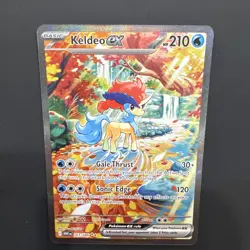 Pokemon Keldeo Ex 167/086 Sv: White Flare Holo Special Illustration Rare - Image 3