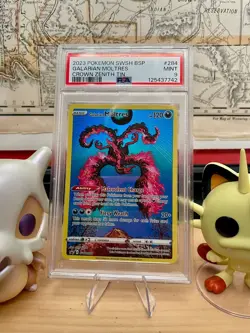 Pokemon Galarian Moltres 🌟SHINJI KANDA🌟 284 SWSH Sword & Shield Promo IR PSA 9 - Image 1