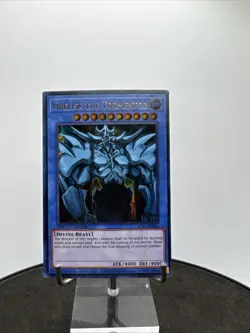 Yugioh x1 Obelisk the Tormentor LC01-EN001 Ultra Rare Limited Ed (Near Mint!) - Image 1