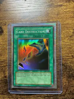 CARD DESTRUCTION SDY-042 Foil Shift Foil Line Double Misprint Super Rare English - Image 1