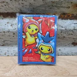 SEALED Pokemon Center Exclusive Magikarp & Gyarados Poncho Pikachu Card Sleeves - Image 1