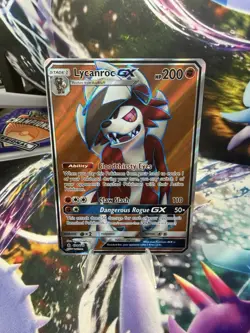 2017 Pokemon TCG Guardians Rising Lycanroc GX 138/145 Full Art - Image 1