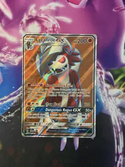 2017 Pokemon TCG Guardians Rising Lycanroc GX 138/145 Full Art - Image 3