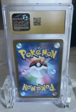 Pokemon Minun 066/062 Sv3a: Raging Surf Holo Art Rare Japanese CGC PRISTINE 10 - Image 2