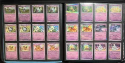 POKEMON PALDEAN FATES MASTER SET 100% COMPLETE WITH PROMOS & BINDER - Image 4