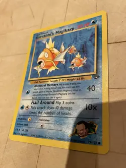 Pokemon TCG Giovanni's Magikarp Gym Challenge (G2) 73/132 MP - Image 2