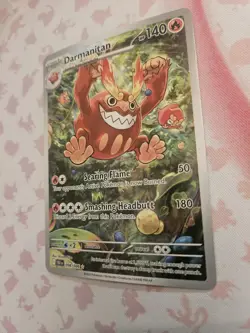 Pokemon TCG Darmanitan #098/086 Illustration Rare Black Bolt Mint Condition - Image 3