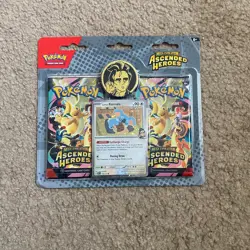 Pokemon TCG Ascended Heroes 2 Pack Pokemon blister Komala Promo - Image 1