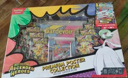 Pokemon TCG Mega Evolution Ascended Heroes Premium Poster Collection Gardevoir - Image 1