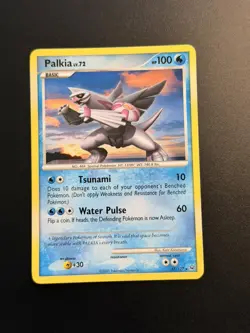 Pokemon TCG Palkia Rare Platinum 37/127 - Image 1