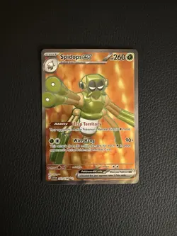 Pokemon Spidops ex SV01: 223/198 - Scarlet & Violet Base Set. Near Mint. - Image 1