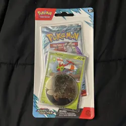 Pokemon Tcg: Prismatic Evolutions Tech Sticker Collection Leafeon New Defect - Image 5