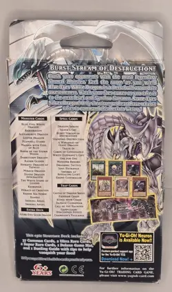 Yu-Gi-Oh! TCG: Saga of Blue-Eyes White Dragon Structure Deck - New & Sealed - Image 2