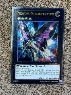 Photon Papilloperative Ultimate Rare AP02-EN002 YuGiOh! NM - Image 1