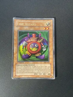 Yu-Gi-Oh! Time Wizard Metal Raiders MRD-065 1st Edition HP - Image 1