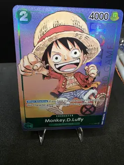 One Piece Monkey D. Luffy P-037 Promo Foil Gen Con 2023 Promotion P 037 English - Image 1