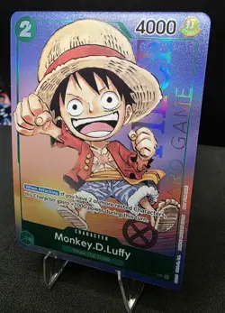 One Piece Monkey D. Luffy P-037 Promo Foil Gen Con 2023 Promotion P 037 English - Image 3