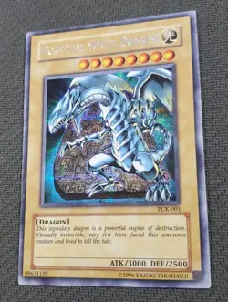 Yu-Gi-Oh TCG: Prismatic Secret Rare Blue-Eyes White Dragon PCK-001, Movie Promo - Image 5