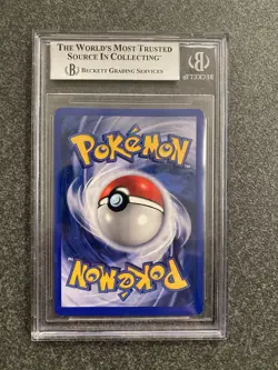 🔥 STRONG BGS 8 NM Charizard Base Set Unlimited Holo Pokemon Card 4/102 - Image 2