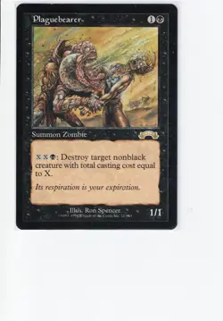 Plaguebearer - Exodus - MTG - Magic the Gathering - B - Image 1