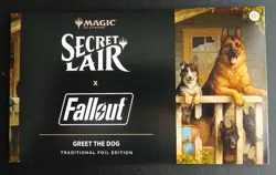 MTG Greet The Dog, Foil, New/Sealed, Fallout x Secret Lair Drop (SLD) - Image 1