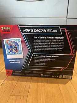Pokemon TCG: Scarlet and Violet Hop's Zacian ex Box New Sealed - Image 2