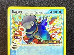 Pokemon TCG EX Dragon Frontiers Bagon Reverse Holo Stamp 43/101 - Image 3